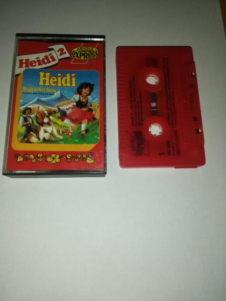 Heidi 2 Heidi kehrt Heim Rot mit Schwarzen Druck 497685-215 Ariola Express